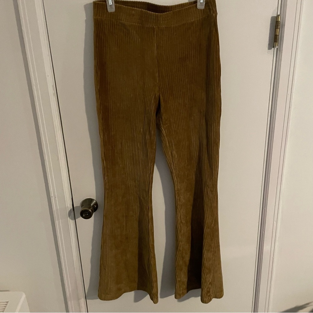 New Aerie Velvet Flare Pants